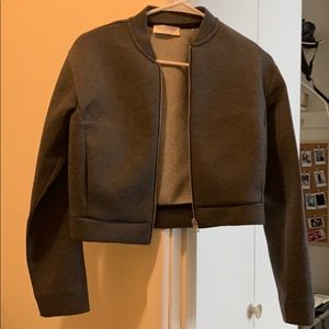 EVERLANE Structured Cropped Jacket/Sweater